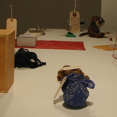 Installation with students