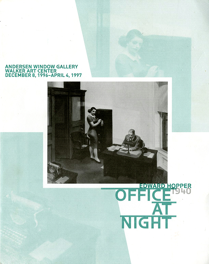 Edward Hopper, Office at Night