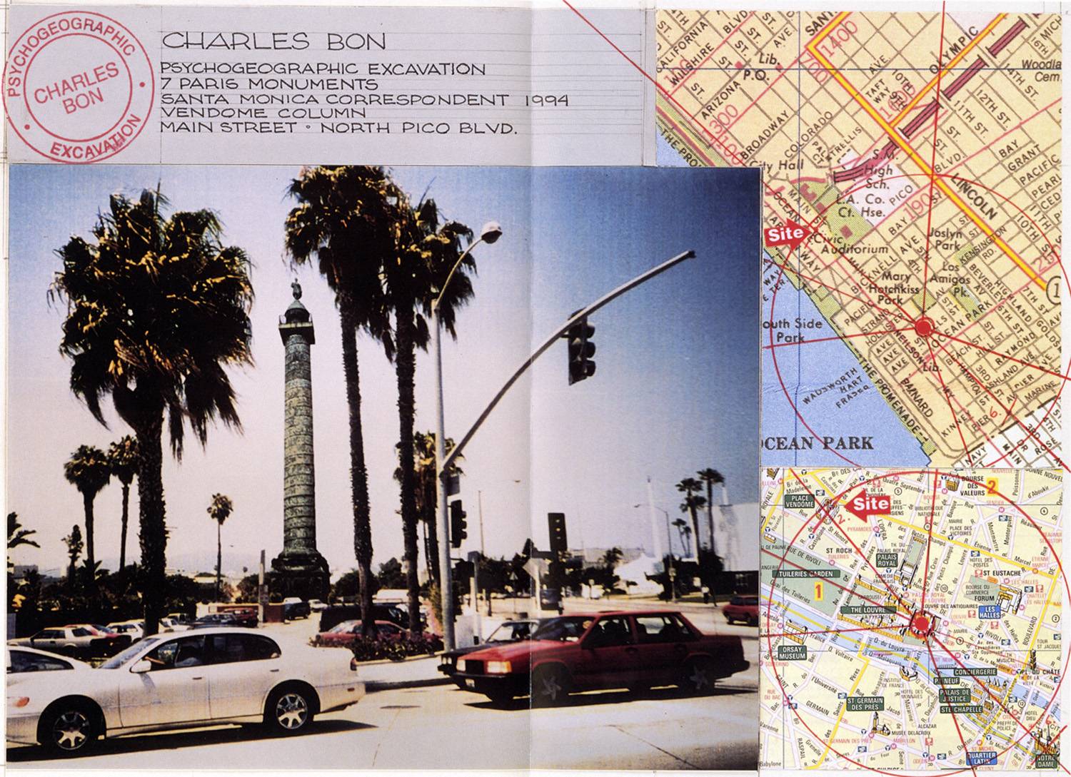 Charles Bon, Paris/Santa Monica Monument Replacement